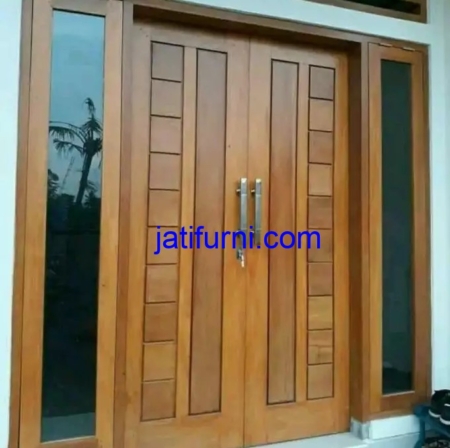 Pintu Rumah Kayu Jati Jepara